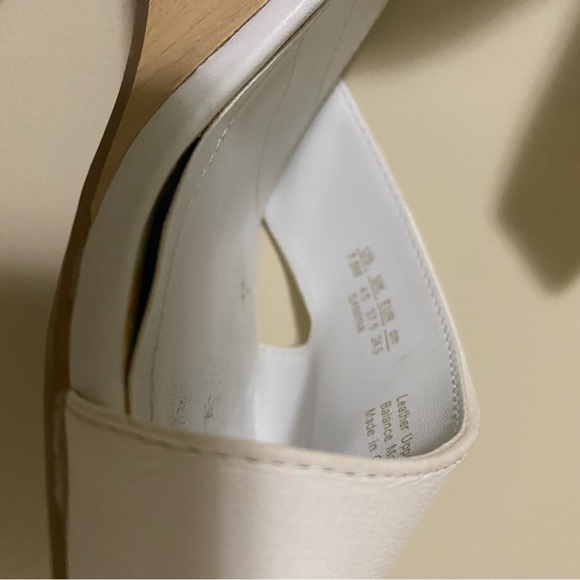 Franco Sarto Women's  Samina White 3” Wedge Sandals - Picture 4 of 5